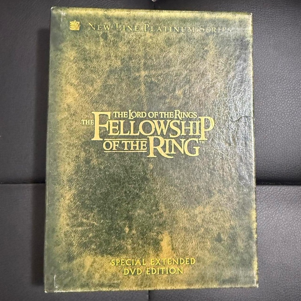 The Lord of the Rings: The Fellowship of the Ring (DVD, 2002, 4-Disc Set)
